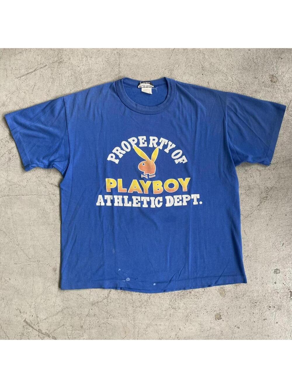 Vintage 80s 1980’s Playboy “Property of Playboy Athletic Department” T Shirt